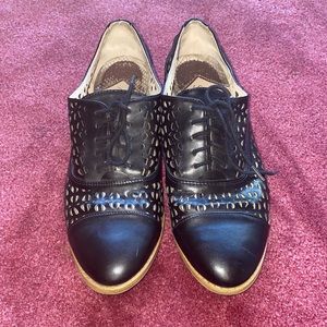 Sam and Libby Black Loafers